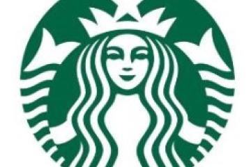 The logo for Starbucks