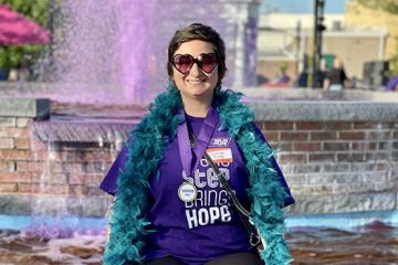 Julianna Ferrone, stage 3 cervical cancer survivor 
