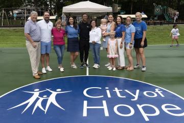 City of Hope team at Park of Life Event