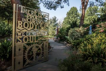 Golter Gate Inscription: There is no profit in curing the body if in the process we destroy the soul